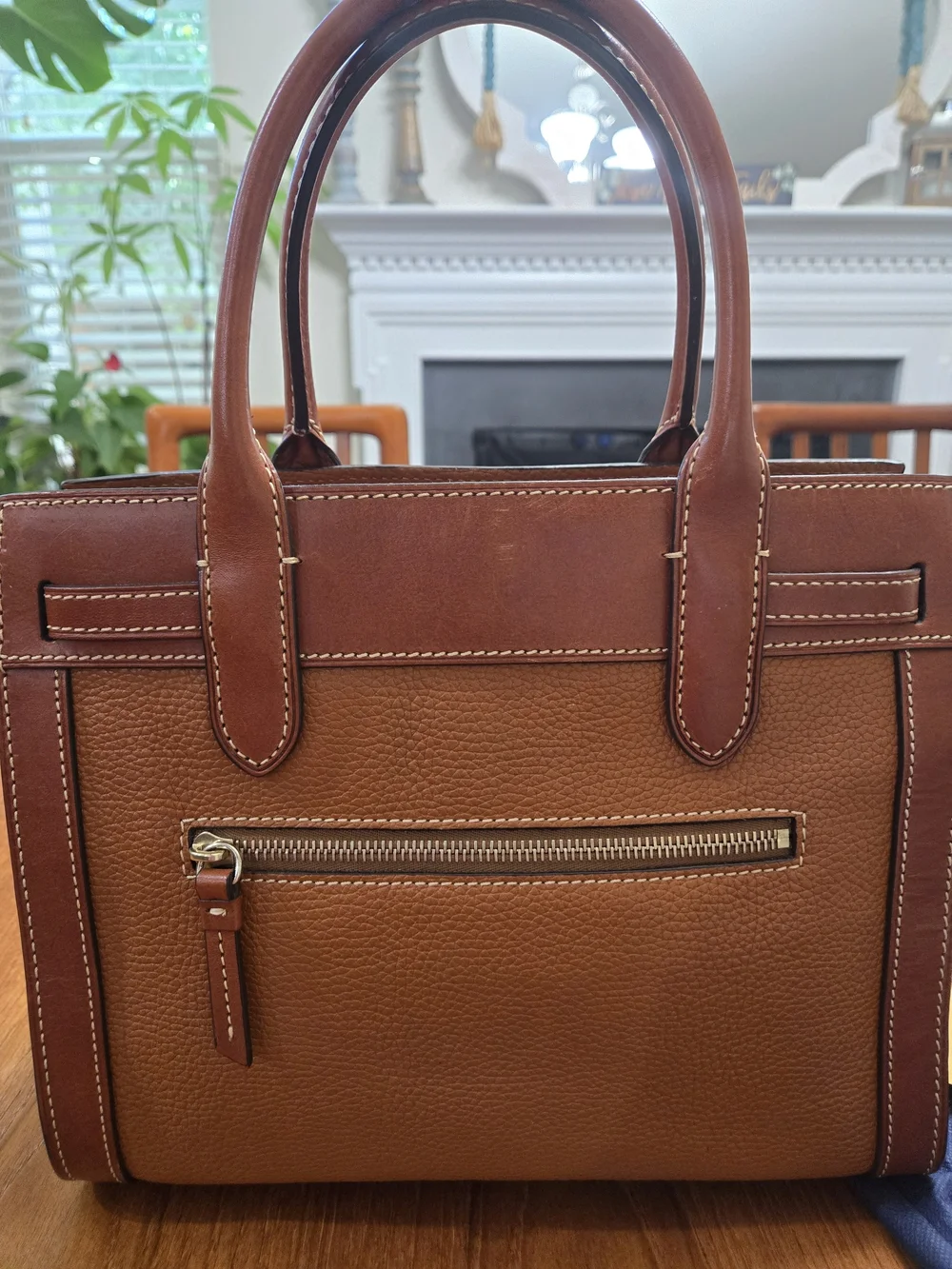 Dooney & Bourke structured satchel